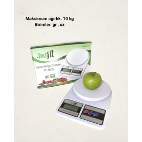 Resim Maxdora LCD Ekranlı Yüksek Hassasiyetli Dijital Mutfak Terazisi - MX002U-7JQTJ7 