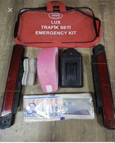 Resim Çantalı Lüx Trafik Seti Tüvtürk Tüv Uyumlu Tüm Araçlara Uyumlu Sadece Trafik Seti Tüp 2 Yıllıktır 