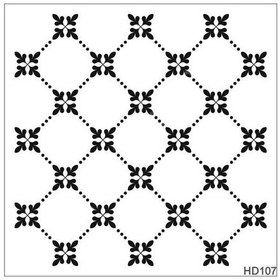 Resim Duvar Dekor Stencil Şablon 30X30 Hd-107 