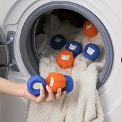 Resim 3/5/6 adet Pet Saç Giderici Çamaşır Topları - Zaman ve Enerji Tasarrufu, Kırışıklıkları Azaltır, Elektrik Gerektirmez, Polikarbon Malzeme, Çamaşır Makinesi Kullanımı İçin Dayanıklı ve Verimli, Çamaşır Aksesuarları 