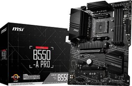 Resim MSI B550-A PRO AMD B550 4400 MHz DDR4 Soket AM4 M.2 ATX Anakart MSI