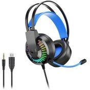 Resim Treasures Ovleng Gt68 Rgb Işık Oyun Kulaklığı - Siyah, 3.5mm+usb, 95 Mikrofonlu 