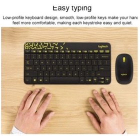 Resim Rakipsizpazaryeri Logitech Mk240 Nano Kablosuz Klavye 