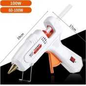 Resim Sıcak Silikon Tabancası 60 ,100 Watt 2 Kademeli 1 Adet 