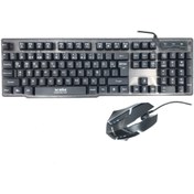 Resim Sn-3020 Rgb Işıklı Mouse Klavye Set 