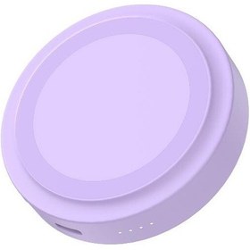 Resim Celly Magsafe 3000 mAh Powerbank Mor 