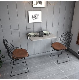 Resim Asratrend Duvara Monte Masa Çalışma Yemek Masası Duvardan Asra Trend Dmm-1 