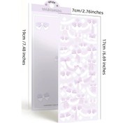 Resim Karalama Defteri Kırtasiye Yıldız Süslü Çıkartmalar Dergisi Planlayıcısı Deco Etiket Kore Etiket Sanat Diy El Sanatları Albümü Rose Red 