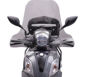 Resim GP Kompozit SYM Symphony ST 200 2023-2024 Uyumlu Ön Cam Füme 55 cm 