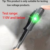 Resim 2 adet Yüksek Torklu Elektrikçi Çok Fonksiyonlu Tornavida Renkli Işık, Manyetik Emme Başlığı, Elektrik Kalem Testi, Sıfır Tel, Yangın Tel, Yuvalı Başlık ve Phillips Başlıklı 