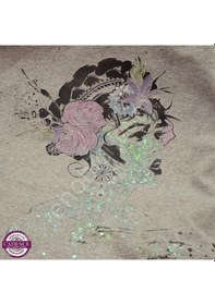 Resim Cadence Şeffaf Hologram Kumaş Boyası Simli 