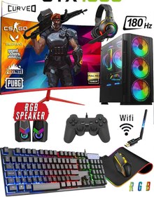 Resim DMC N312(PUBG,GTA 5) Ryzen 5 5500 32gb Ram 512gb M.2 1tb Hdd,6gb Gtx1660,24" 180hz Oyuncu Bilgisayarı 