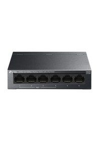 Resim Tp-lınk Ls106p 6 Port 10/100mbps 4-port Poe+ 65w Masaüstü Swıtch 