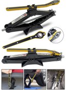 Resim PROXTECH Prox6000 Güçlendirilmiş Kaydırmaz katlamalı Mobil Altıgen Cırcır kollu 1,5 Ton Kriko 