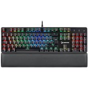 Resim Gamepower Ogre Rgb 60M Blue Switch Türkçe Q USB Mekanik Gaming Klavye 