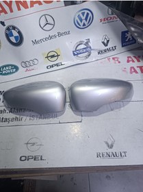 Resim Renault Clio 4 2012 Sonrası CLİO 4 AYNA KAPAĞI SAĞ VE SOL GRİ RENK TAKIM 