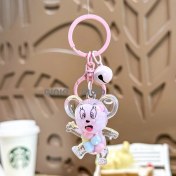 Resim Silver1 Iyi Şanslar Bebek Sevimli Karikatür Peluş Bebek Çanta Kolye Kız Öğrenci Bebek Asılı Anahtar (Yurt Dışından) 