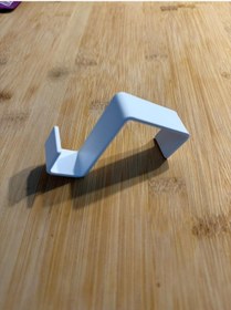 Resim Amerikan Kapı Askısı Beyaz Kapı Askısı S Kanca Dayanıklı Askı Beyaz 