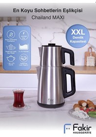 Resim Fakir Chailand Maxi XXL 2 L Çelik Çay Makinesi 