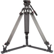 Resim Jieyang JY0606CD Profesyonel Carbon Fiber Tripod 