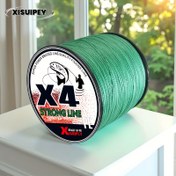 Resim 300m/500m Ağır Hizmet Tipi Balıkçılık İpi - 4 Tel Örgülü PE, Ultra Güçlü, Aşınmaya Dayanıklı, Tatlı ve Tuzlu Su Balıkçılığı İçin, Uzun Atışlar, Olta ve Makine Uyumlu - Profesyonel ve Amatör Balıkçılar için Ideal, Sünek Malzeme, Spor Balıkçılar 