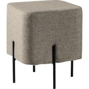Resim Puqqa Mono P2-040 Metal Ayaklı Puf 