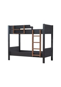 Resim Setaymobilya Ranza, Asya Ayrılabilir Ranza-Antrasit-Ceviz+2 Adet Comfort Yatak 