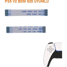 Resim Ps5 V2 Bdm 020 Kollar İle Uyumlu L R L2 R2 Tetik Flex Kablo 