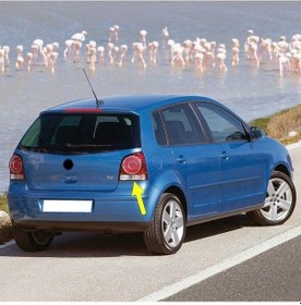 Resim Vw Polo 2005-2009 Sağ Arka Stop Fren Lambası Camı 6q6945096ab 