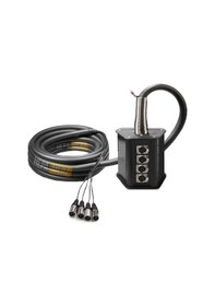 Resim Stage-4c-20m 4 Kanal 20 Metre Multicore Kablolu Hazır Stage Box 