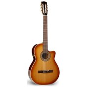 Resim La Patrie Hybrid CW Crescent Elektro Klasik Gitar (Light Burst) 