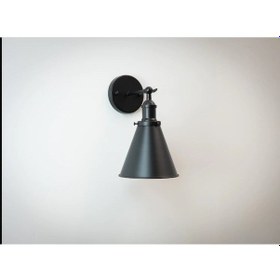 Resim Riolight Retro1,rustik,vintage Siyah Mafsallı Hareketli Başlık 1x Siyah 