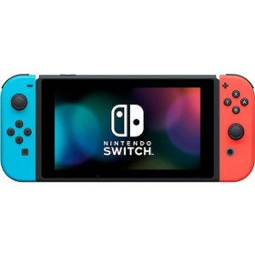 Resim Nintendo Switch Konsol Neon Red Blue Distribütör Garantili 