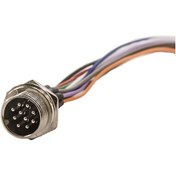 Resim Gx-16 10-Pin Kablolu Mike Konnektör - Erkek 