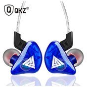 Resim Qkz Ck5 Kulak Kablolu Kulaklık Şeffaf Bas 3.5 MM Sporcu Stereo Müzik Mıc İle Kulaklık İphone Android Telefonlar İçin 