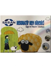 Resim Saban Dekoratif Nem Alıcı Rutubet Giderici Koyun Kapı Pencere Tutamacı 