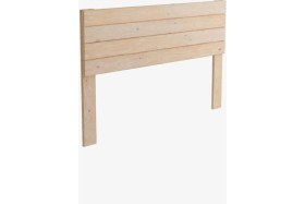 Resim Pinoxi 110 cm Masif Ahşap Ayaklı Yatak Başlığı Natural 110 cm Masif Natural 