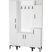 Resim Kalender Dekor Rose-1-2-3 RS01 Portmanto Vestiyer Ayakkabılık 