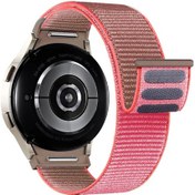 Resim Bant Samsung Galaxy Uyumlu İzle 7/6/4/klasik/5 Pro 44mm 40mm Bilek Hiçbir Boşluk Neon Pink Galaxy Uyumlu Watch 7 Fe 
