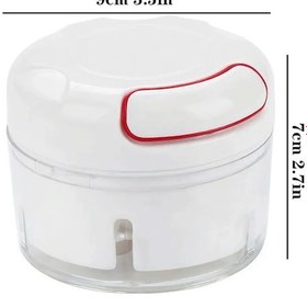 Resim Ev Çok Fonksiyonlu Mini Sarımsak Değirmeni Mutfak El Çekti Kıyma 