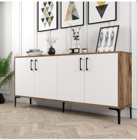 Resim Variant Variant Kiev Konsol - Ceviz / Beyaz 