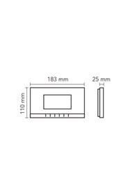Resim AUDİO 4,3'' Görüntülü Diafon Mekanik Butonlu Villa Kit Audıo 001460 