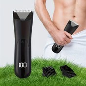 Resim Erkek ve Kadın Elektrikli Vücut Tüyü Kesici - Düşük Gürültü, Şarj Edilebilir Lityum Pil, Seramik Kesme Başlığı, Genital, Koltuk Altı Tüyü Alma İçin İdeal, Tüy Alma Aracı | Modern Tüy Kesici | Şarj Edilebilir Pil Kesici 