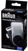 Resim Braun PocketGo M90 MobileShave Taşınabilir Tıraş, Seyahat Tıraş Makinesi 