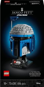 Resim LEGO Star Wars: Klonların Saldırısı Jango Fett Kaskı 75408 - Yetişkinler için İnşa Edilebilen Koleksiyonluk Model Yapım Seti (616 Parça) 