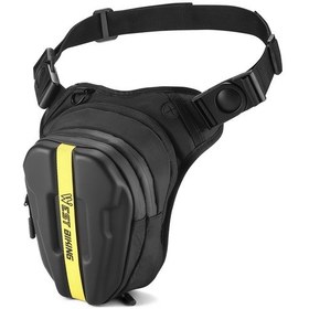 Resim Mufunye Motosiklet Sürüş Bacak Çantası Bel Çantası Motosiklet Yağ Kutusu Çantası Göğüs Çantası 