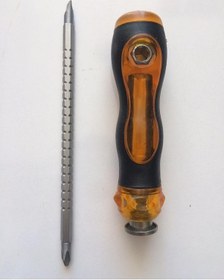 Resim Kademeli Ayarlı Tornavida Yıldız Tornavida Düz Tornavida 