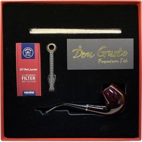 Resim Atomic German 9Mm Başlangıç Pipo Seti Bordo Boxin 