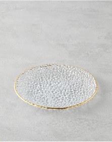 Resim English Home Giselle Cam Pasta Tabağı 16 Cm Gold Altın 