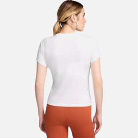 Resim Nike Chill Kadın Beyaz Tişört (FV5508-100) 